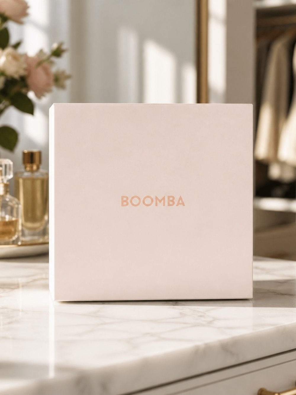 Boomba Women's Shapewear - Blush Pink Sculpting Set Size M